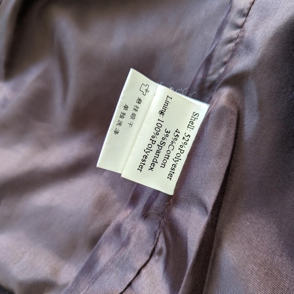 Gitti brown fall jacket. Size small - Picture 5 of 5